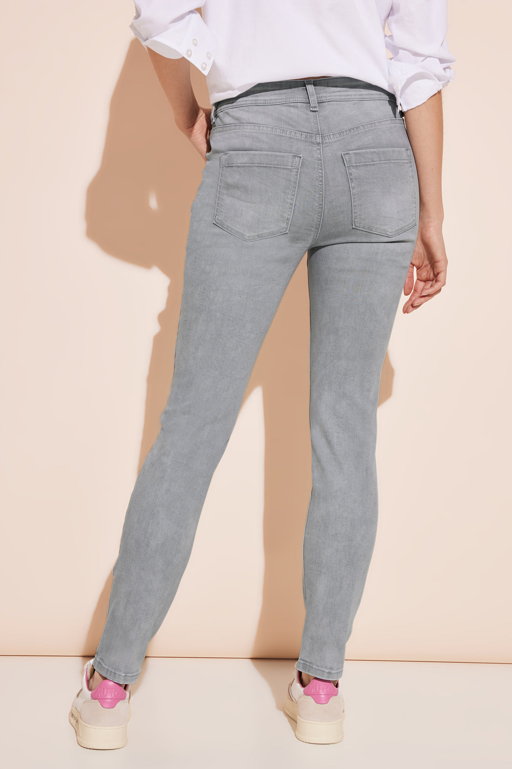 Jean slim LIGHT GREY DENIM - STREET ONE