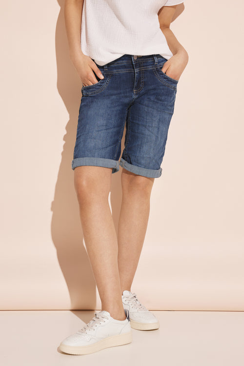 Bermuda DARK BLUE DENIM - STREET ONE