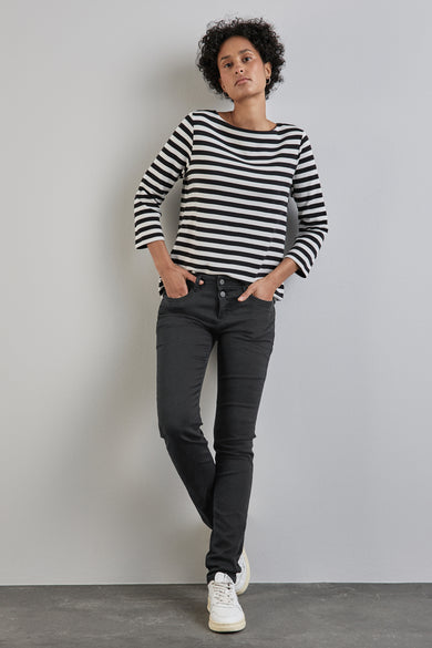 Jean droit BLACK DENIM - STREET ONE