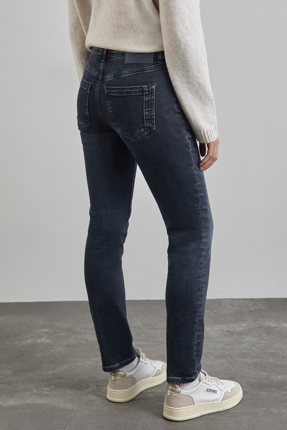 Jeans slim BLUE BLACK DENIM - STREET ONE