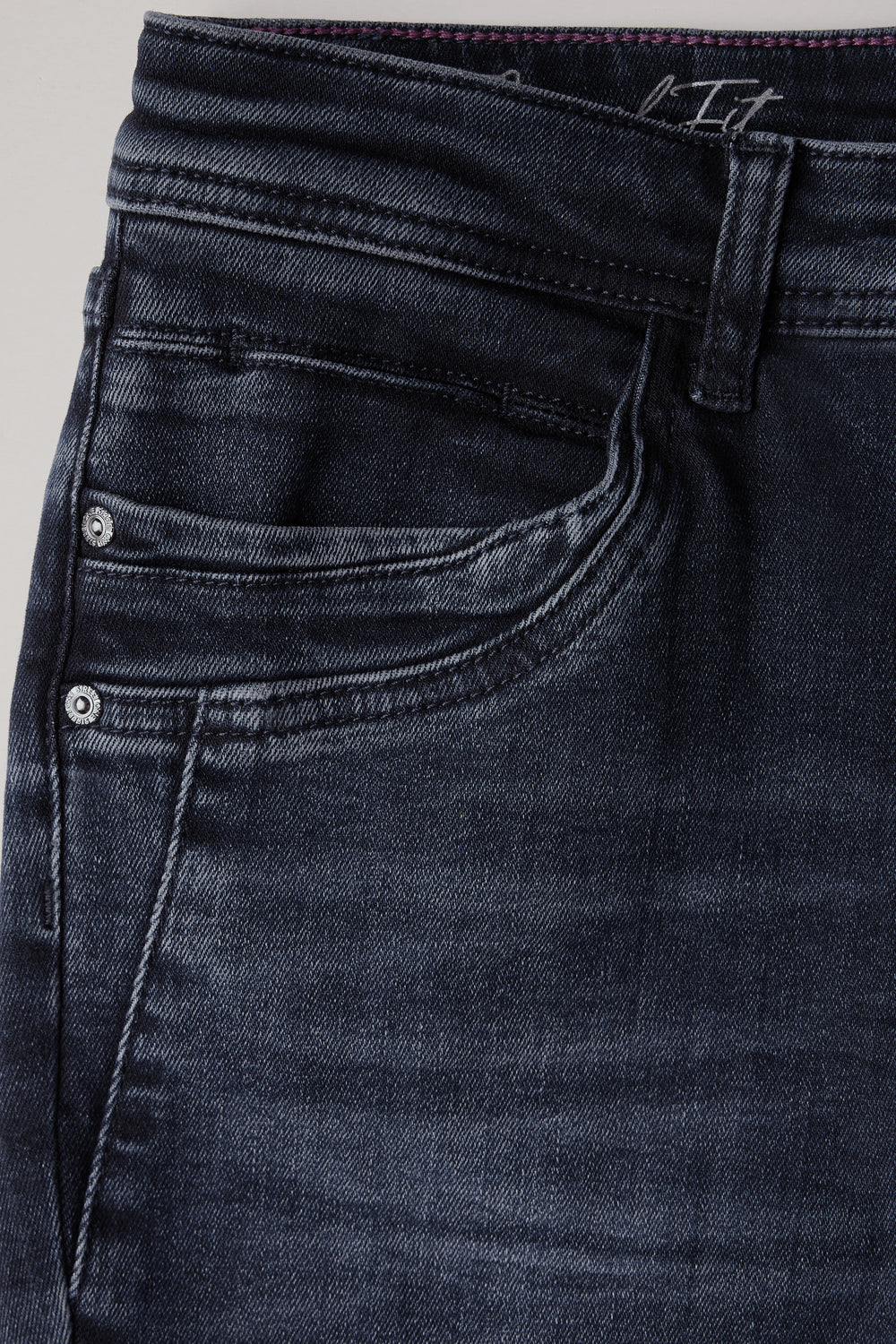 Jeans slim BLUE BLACK DENIM - STREET ONE