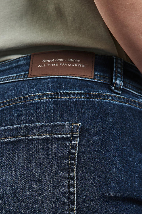 Jeans slim DARK BLUE DENIM - STREET ONE