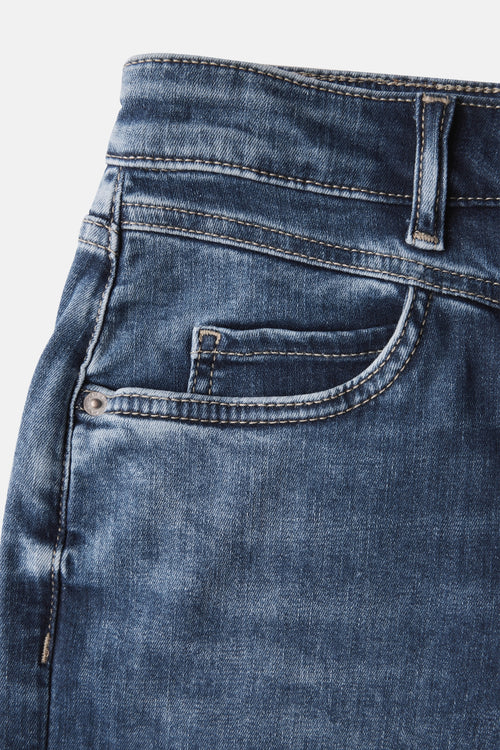 Jeans wide MID BLUE DENIM - STREET ONE