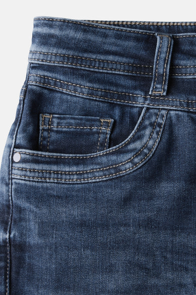 YORK CASUAL - dark blue denim - STREET ONE - 7