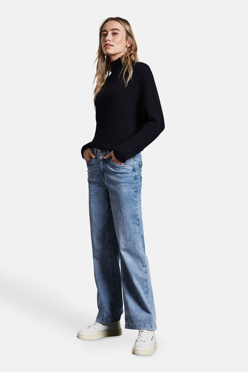 Jeans slim LIGHT BLUE DENIM - STREET ONE