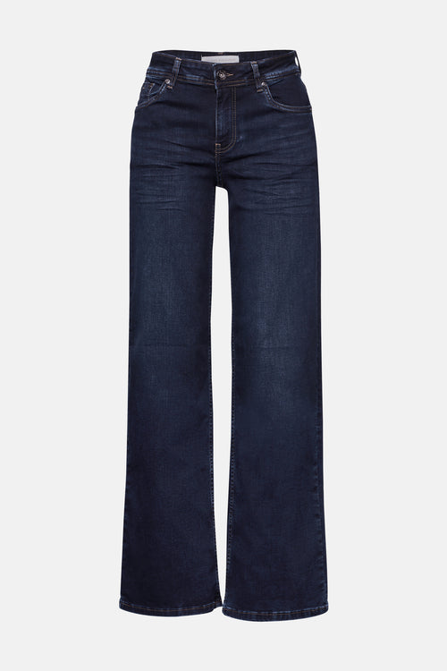 Jeans wide dark blue denim - STREET ONE