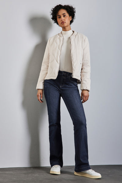 QR BOOTCUT - dark blue denim