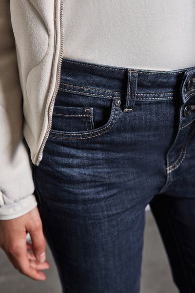 Jean bootcut DARK BLUE DENIM - STREET ONE