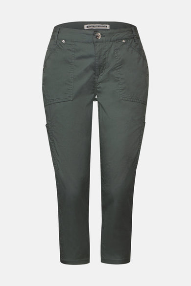 Cargobroek groen - STREET ONE