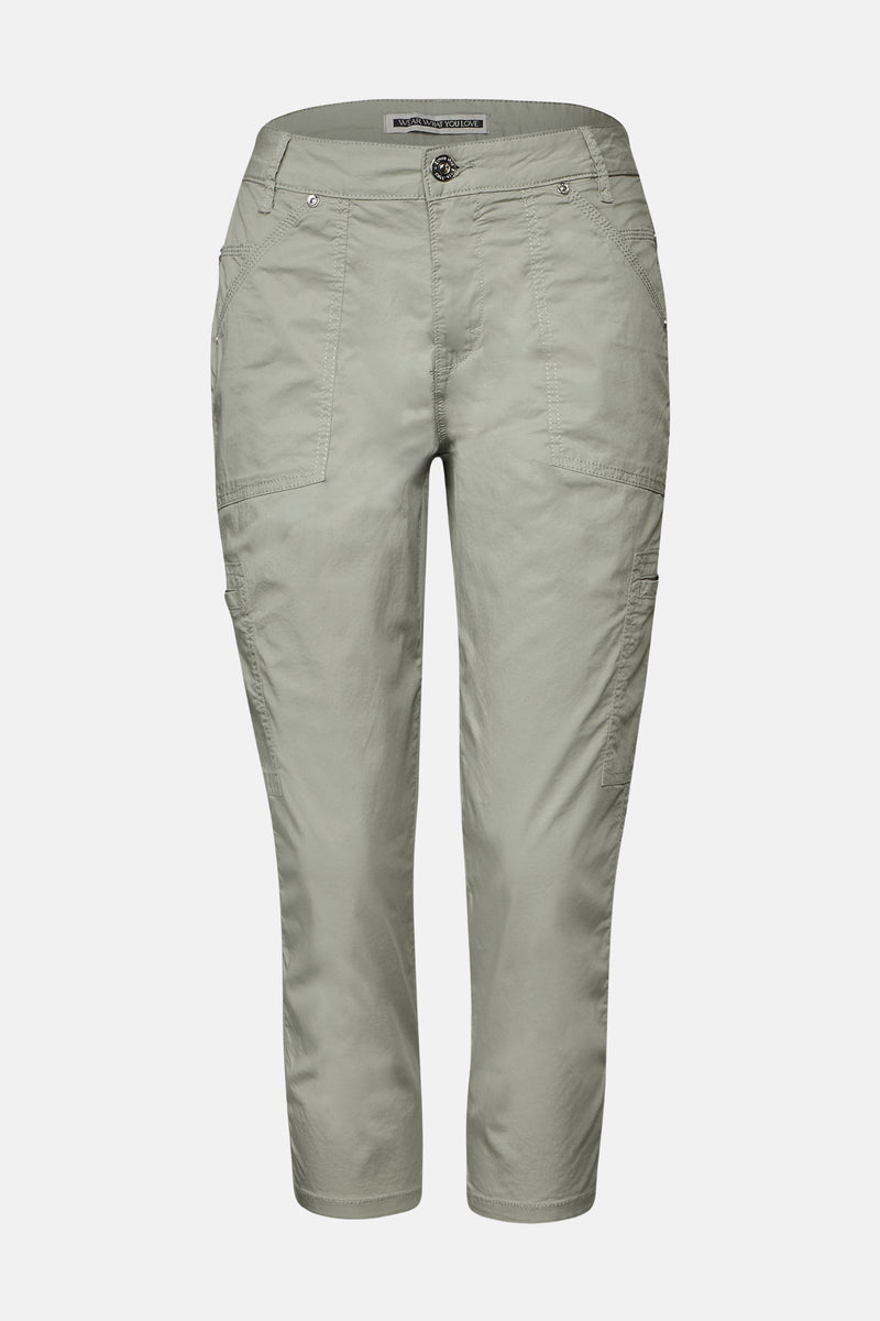 Cargobroek groen - STREET ONE