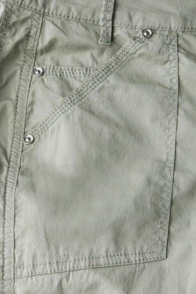 Pantalon cargo vert de STREET ONE avec poche plaquée et détails de couture.