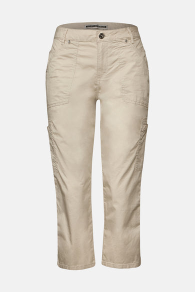 Cargobroek beige - STREET ONE