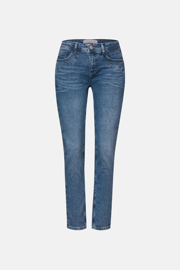 Jean boyfriend MID BLUE DENIM - STREET ONE