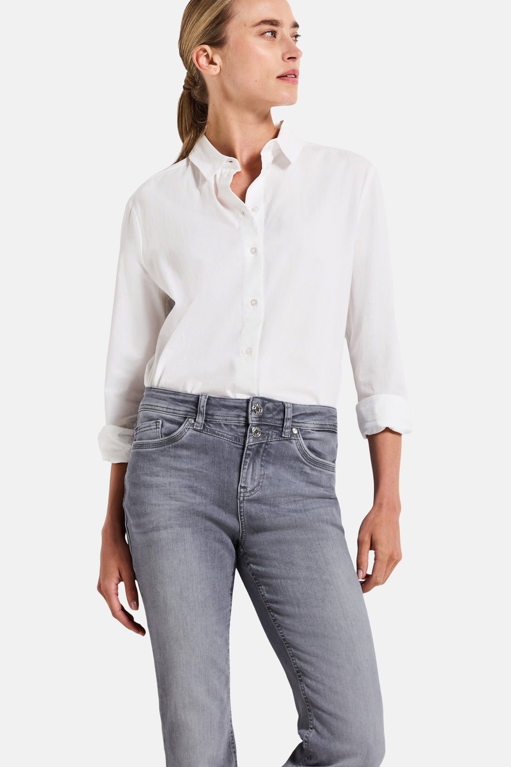Jean bootcut grey denim - STREET ONE