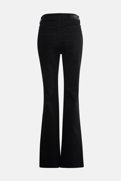 QR BOOTCUT - black denim