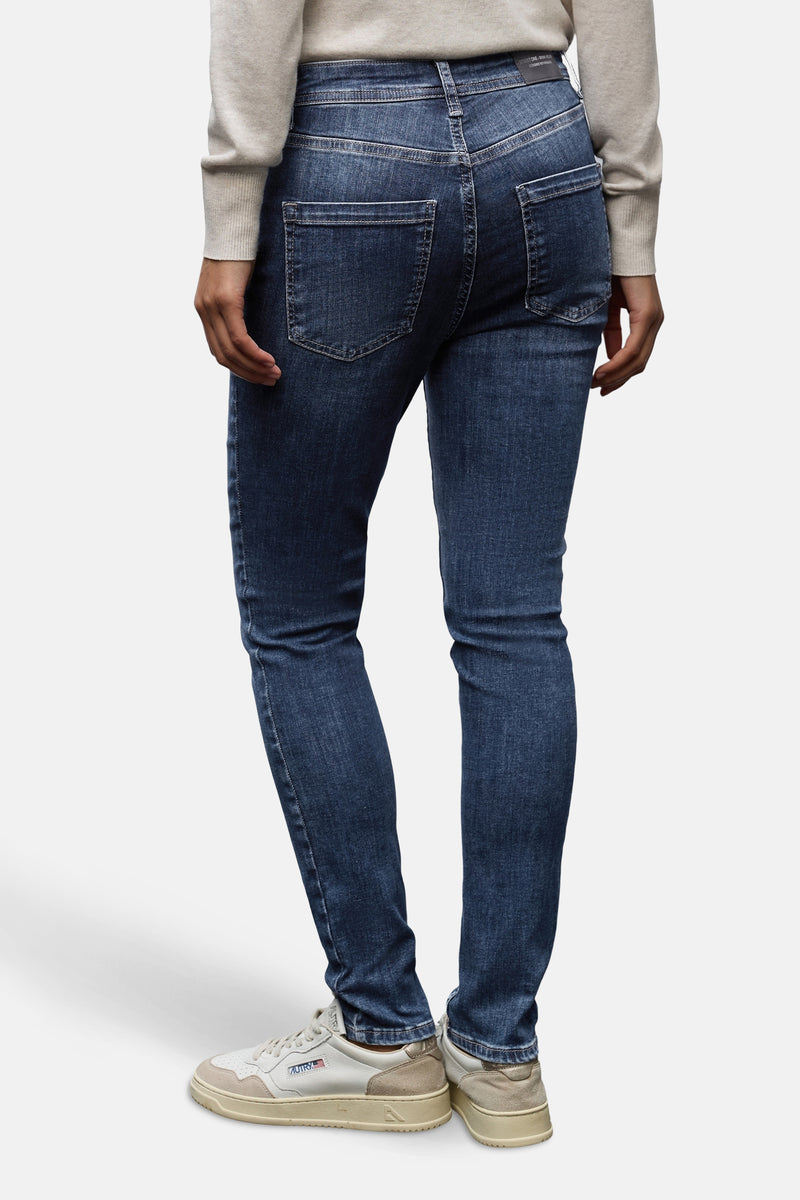 Jeans slim dark blue denim - STREET ONE