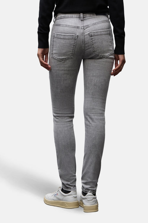 Jeans slim mid grey denim - STREET ONE