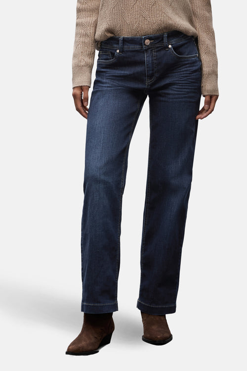 Jeans wide dark blue denim - STREET ONE