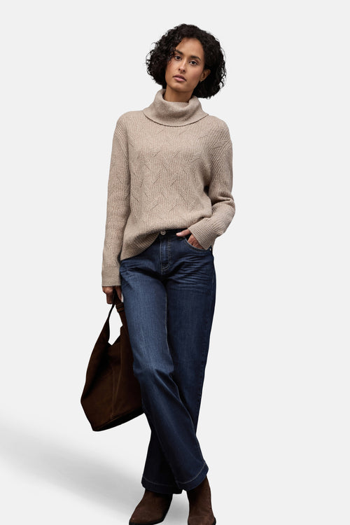 Jeans wide dark blue denim - STREET ONE