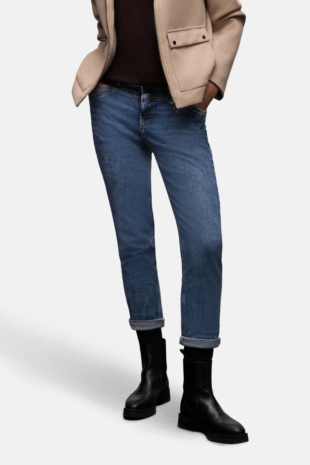 Jeans boyfriend light blue denim - STREET ONE - STREET ONE - 1