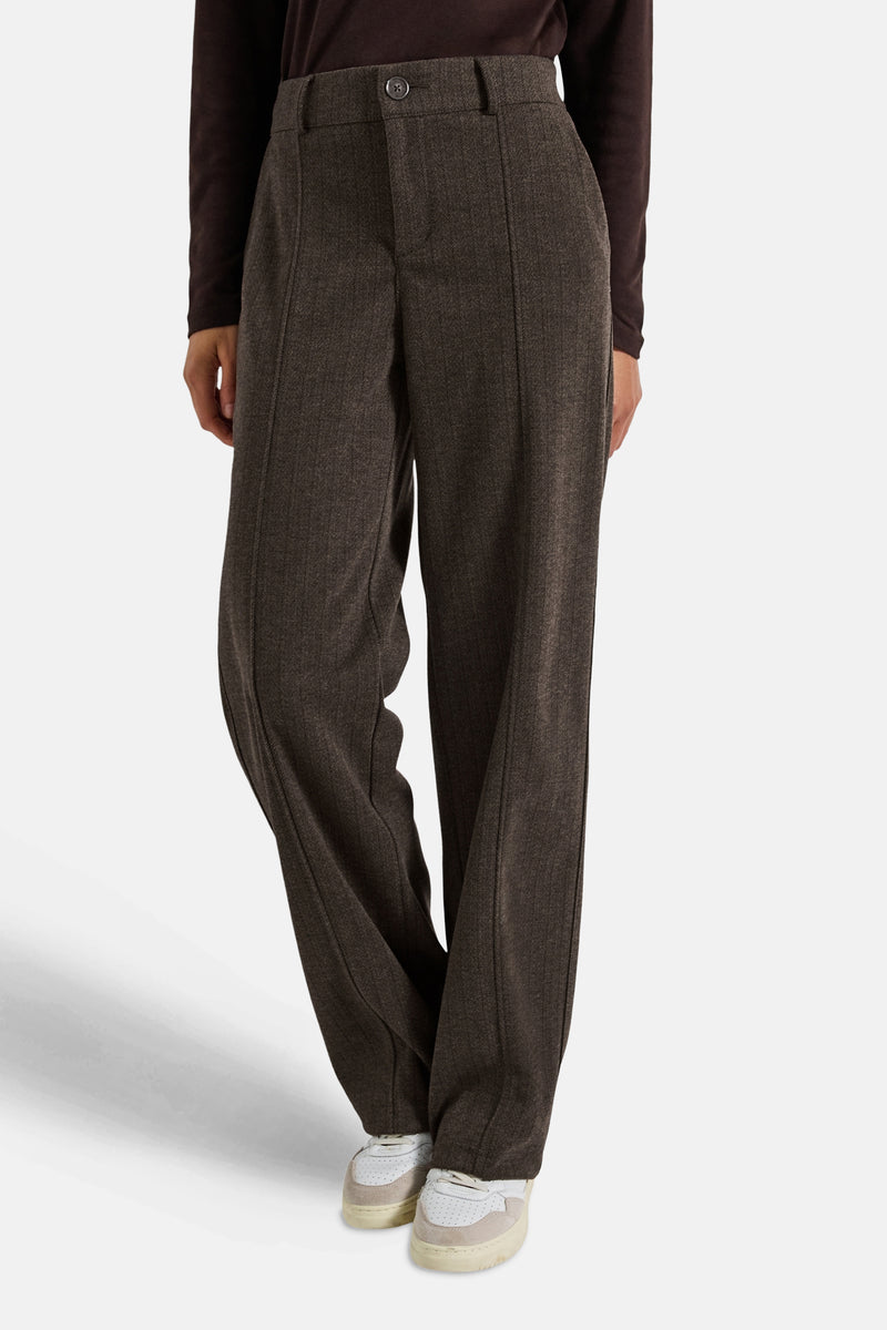 Pantalon de costume brun - STREET ONE