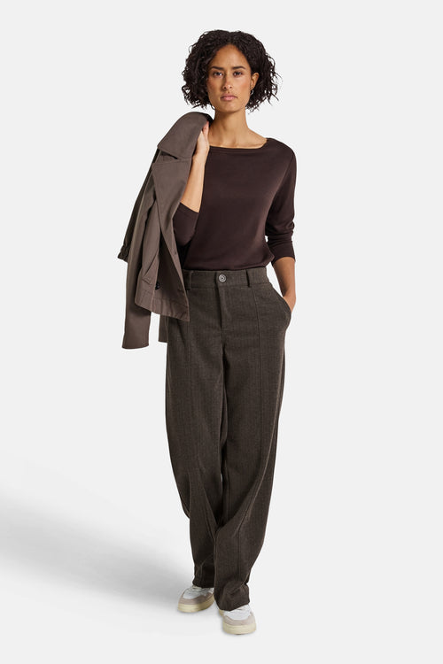 Pantalon de costume brun - STREET ONE