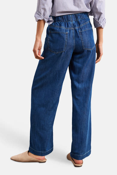 Jean large dark blue denim - STREET ONE