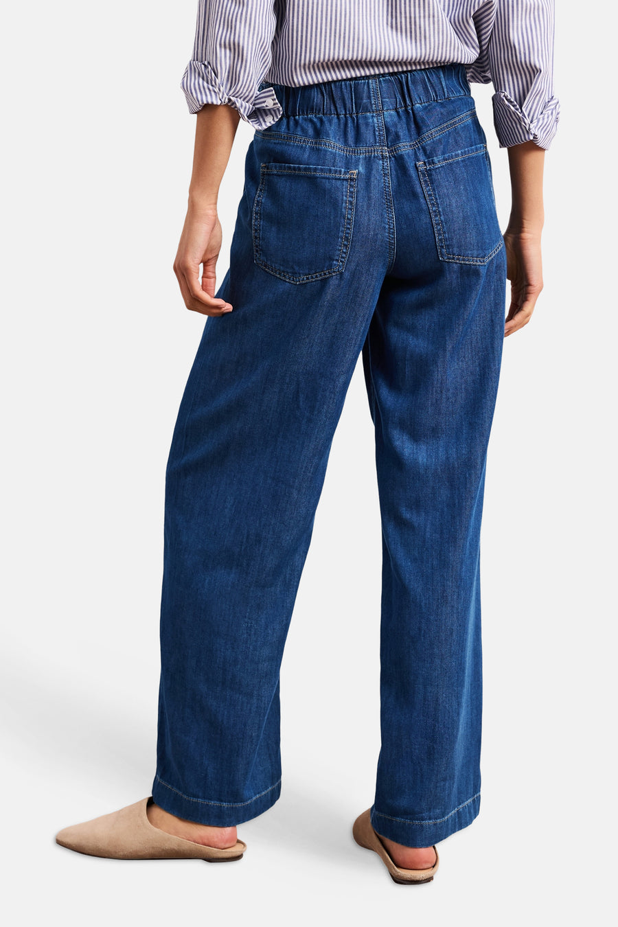 Jean large dark blue denim - STREET ONE