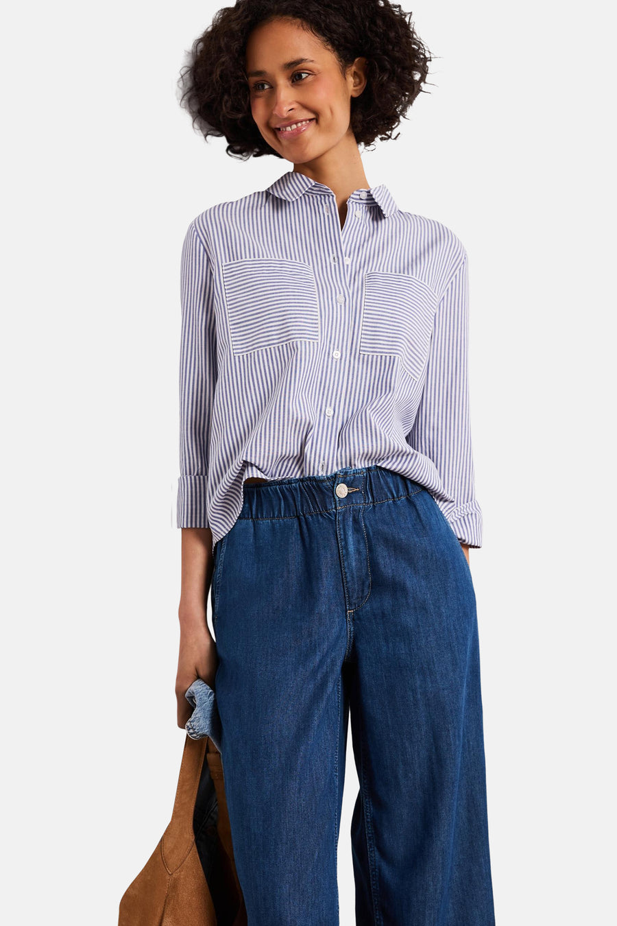 Jean large dark blue denim - STREET ONE