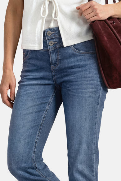 Jean droit mid blue denim - STREET ONE