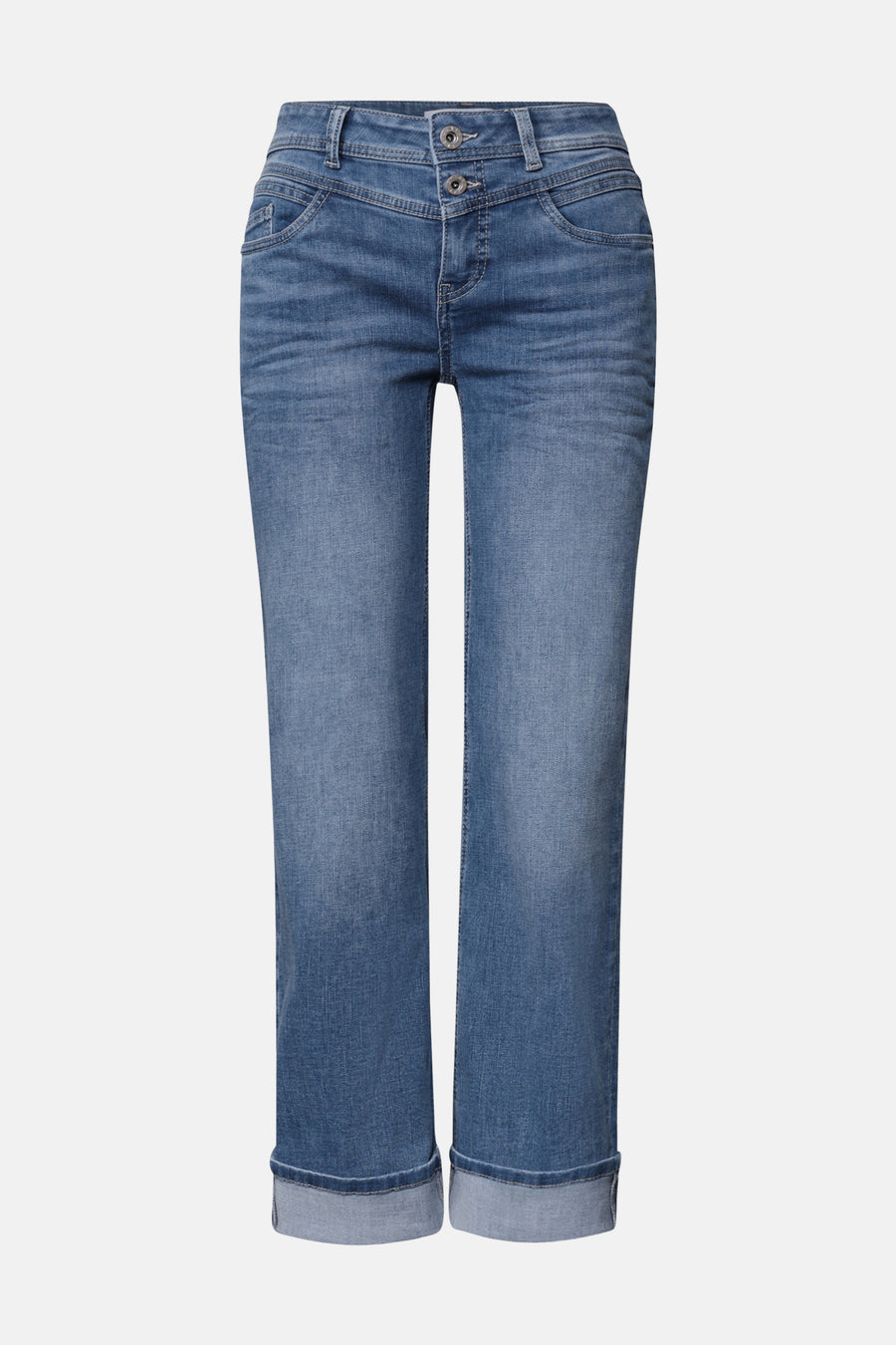 Jean droit mid blue denim - STREET ONE