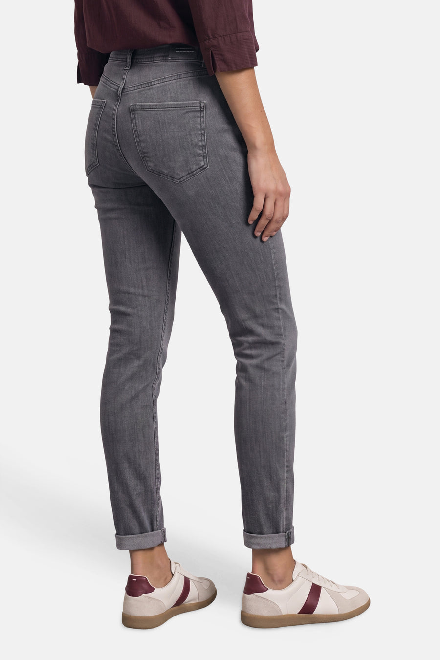 Jean slim mid grey denim - STREET ONE