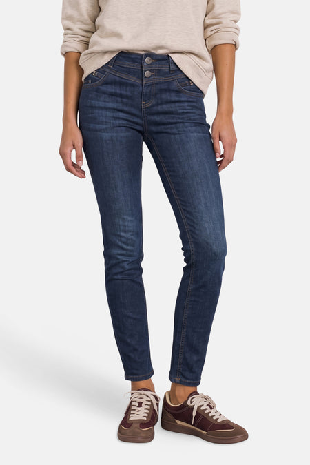 Jean slim dark blue denim - STREET ONE