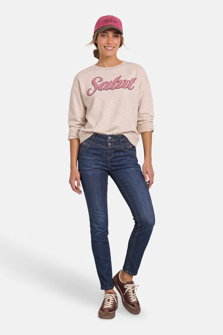 Jean slim dark blue denim - STREET ONE