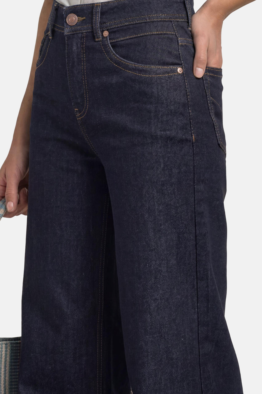 Jean large dark blue denim - STREET ONE