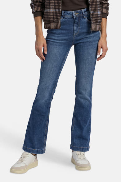 Jean bootcut mid blue denim - STREET ONE