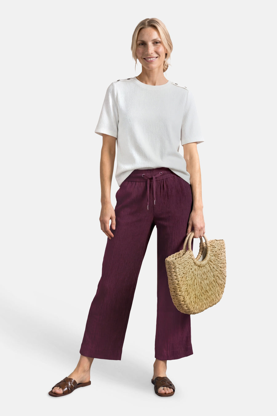 Broek rood - STREET ONE