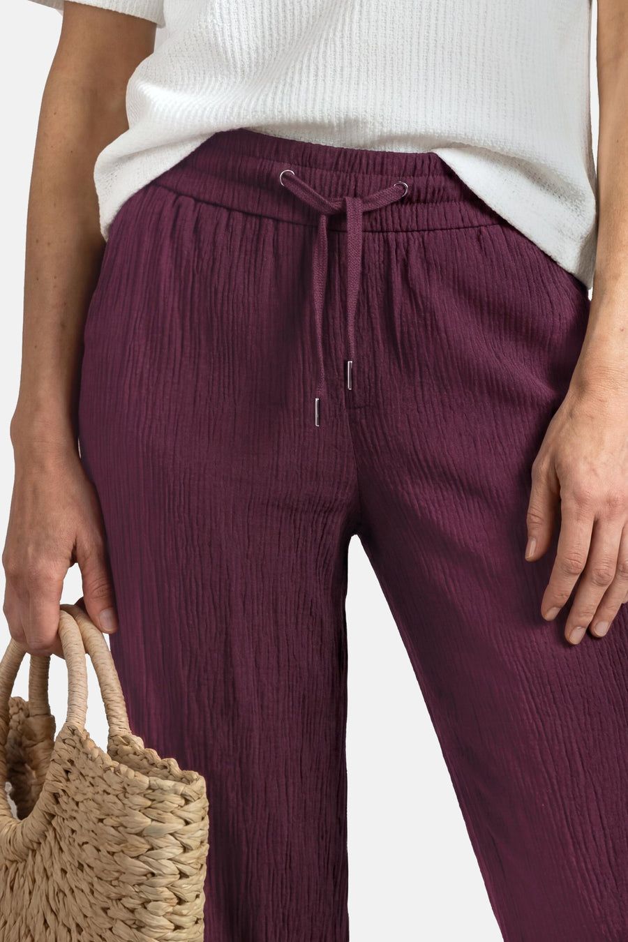 Broek rood - STREET ONE