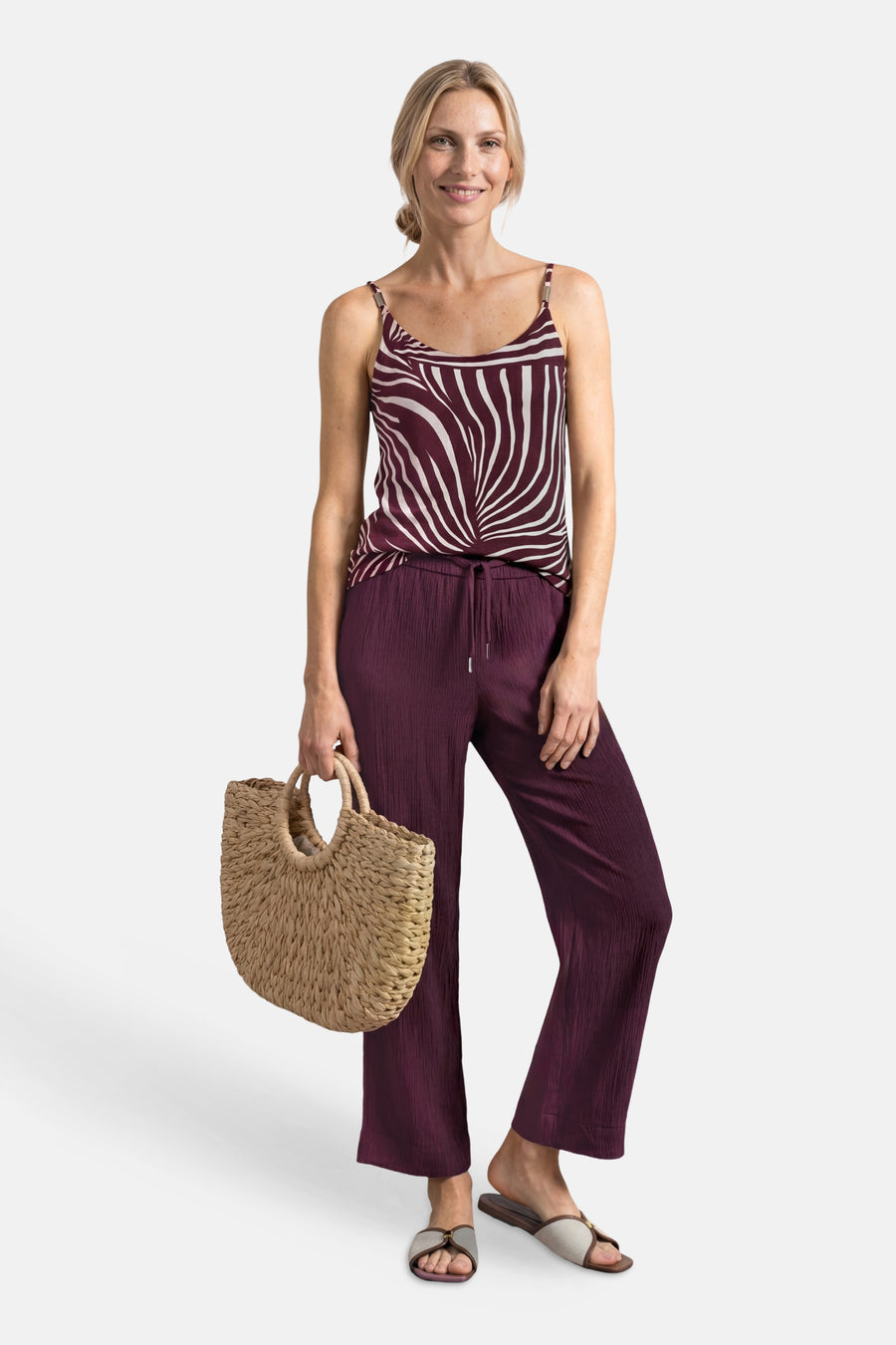 Broek rood - STREET ONE