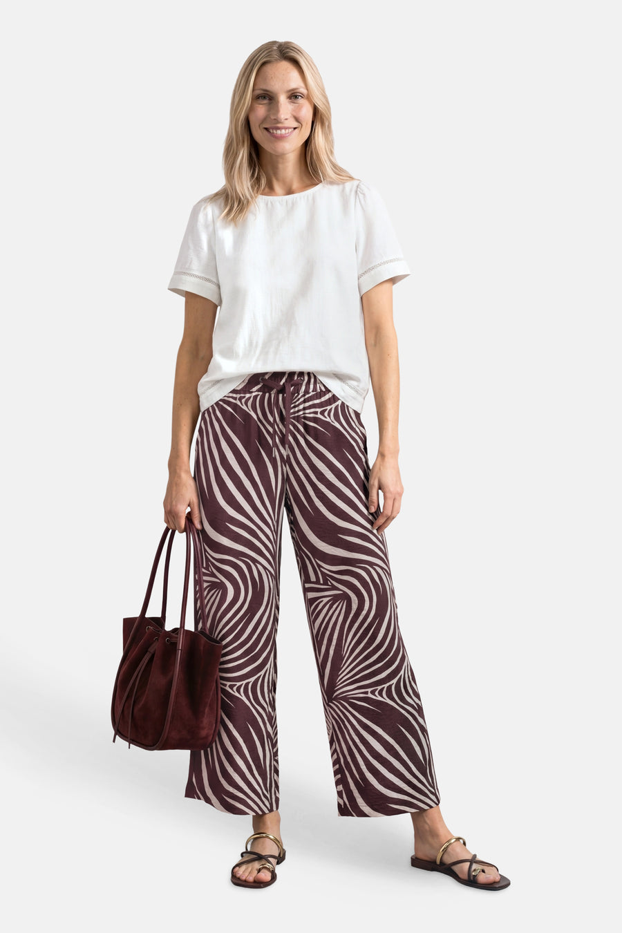Broek rood - STREET ONE
