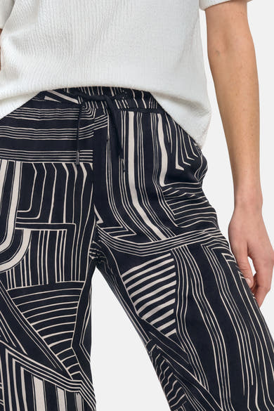 Dames sb seizoensbroek elastic bleu - STREET ONE