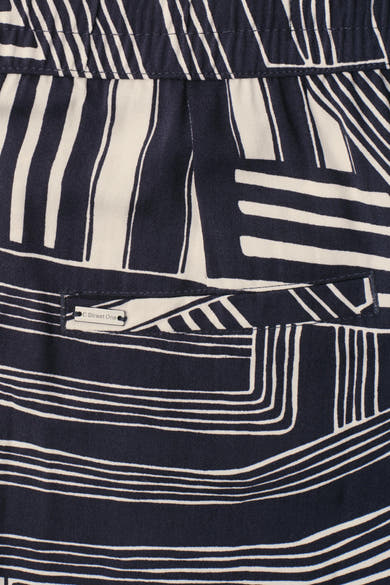 Dames sb seizoensbroek elastic bleu - STREET ONE