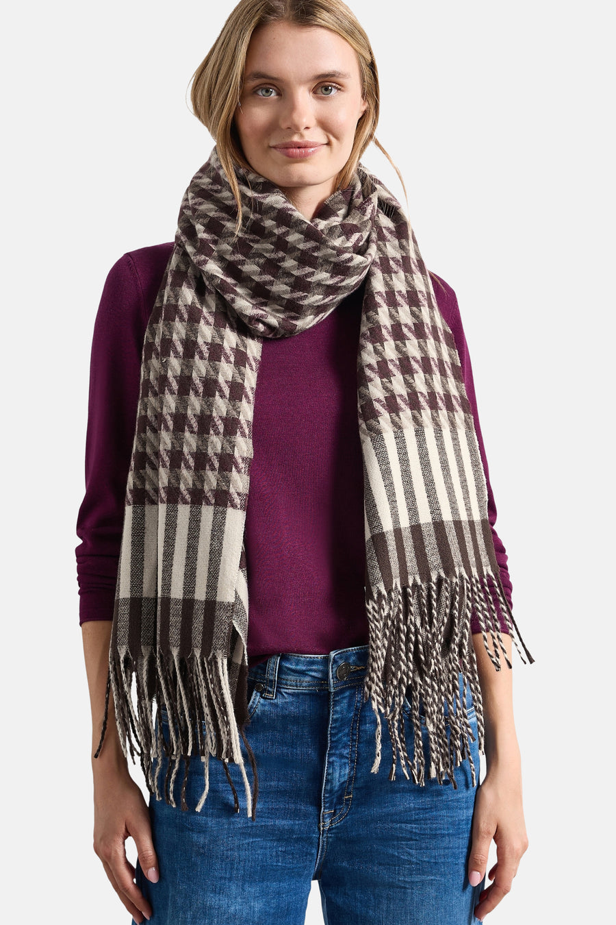 Wintersjaal rood - STREET ONE