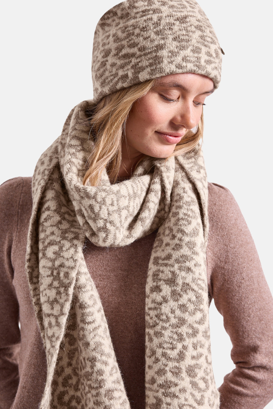 Wintersjaal beige - STREET ONE