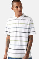 Polo met korte mouwen - wit