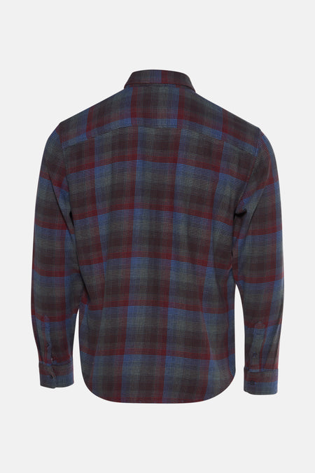Multikleuren overhemd met lange mouwen van Levi's® met een geruit patroon en knoopmanchetten.