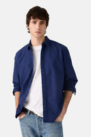 Chemise à manches longues - bleu
