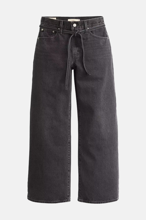 XL STRAIGHT - black denim