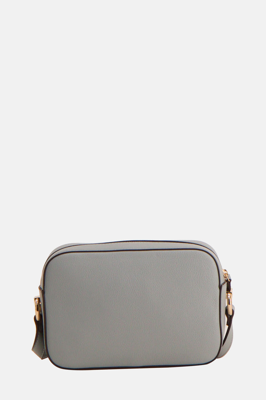 Sac à bandoulière bleu de LIU JO, avec une texture grainée et une bandoulière réglable.
