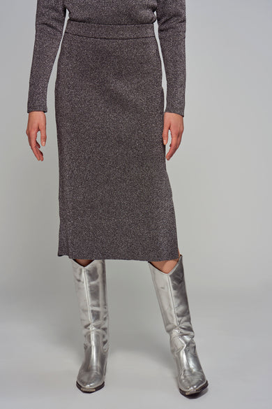 Jupe 3/4 Agenté - ASTRID Black Label